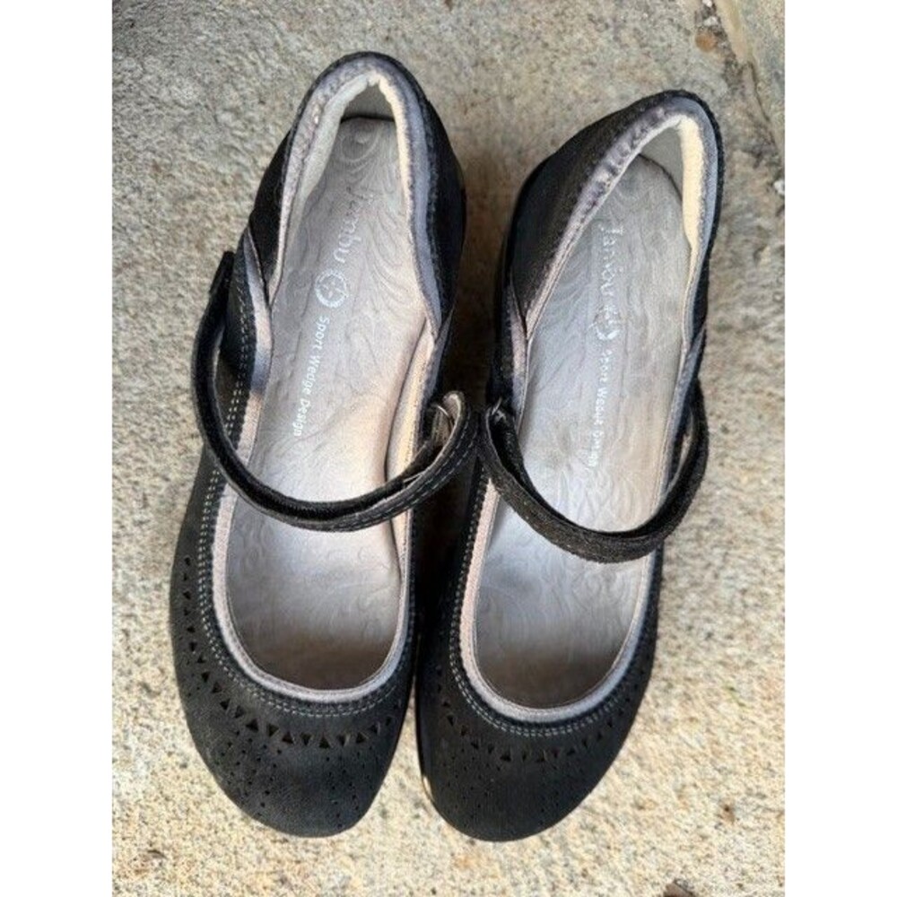 Jambu Black Mary Jane Heels - Picture 15 of 16
